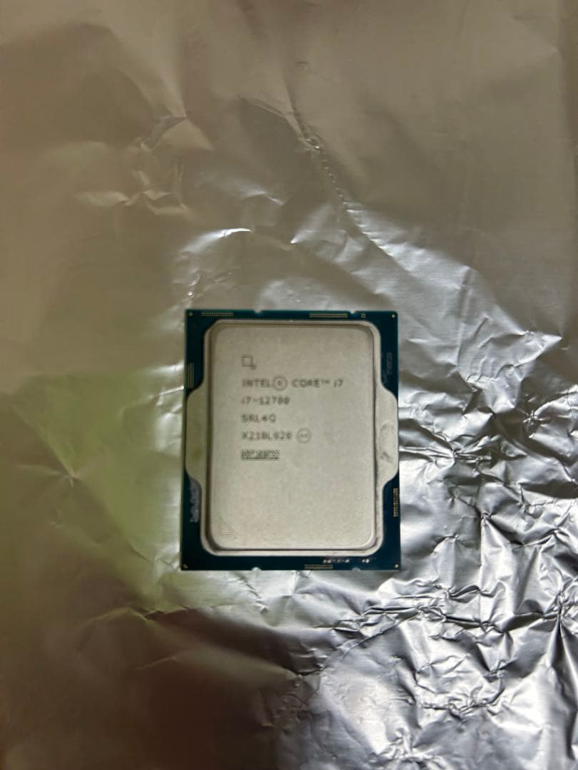 『即日発送』Intel i7-12700&CPUクーラーセット 動作品