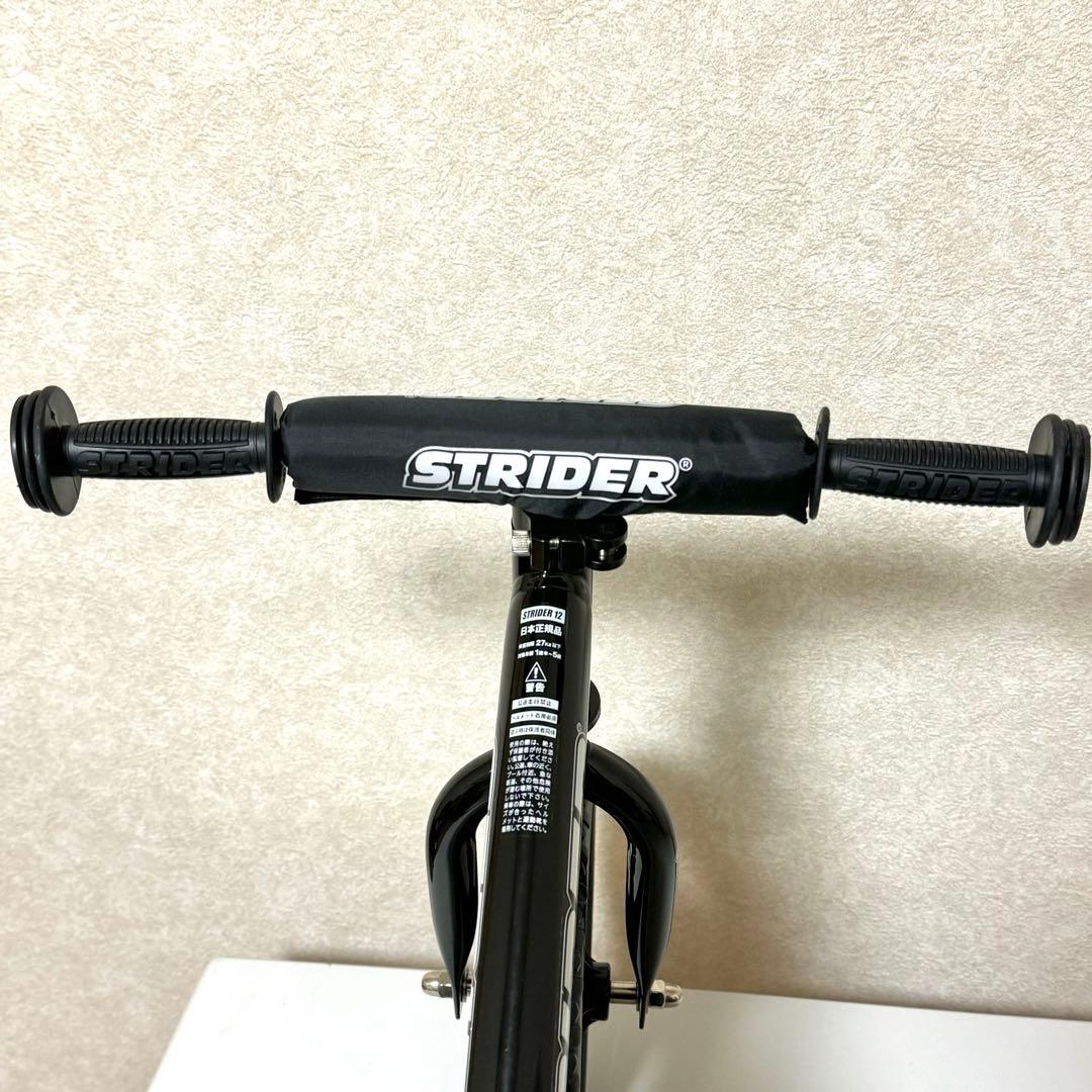 美品✨ ストライダー スポーツ 12インチ キックバイク ブラック プロテクター