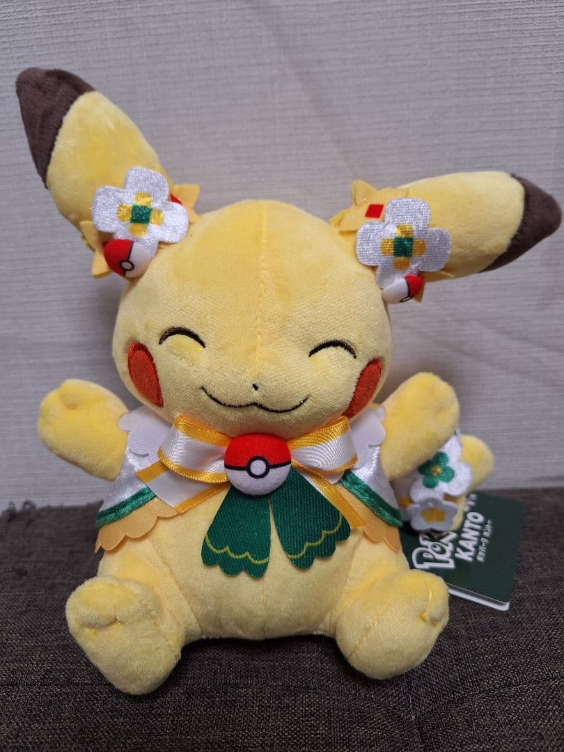 ポケパークカントー　ピカチュウ　イーブイ　ぬいぐるみ