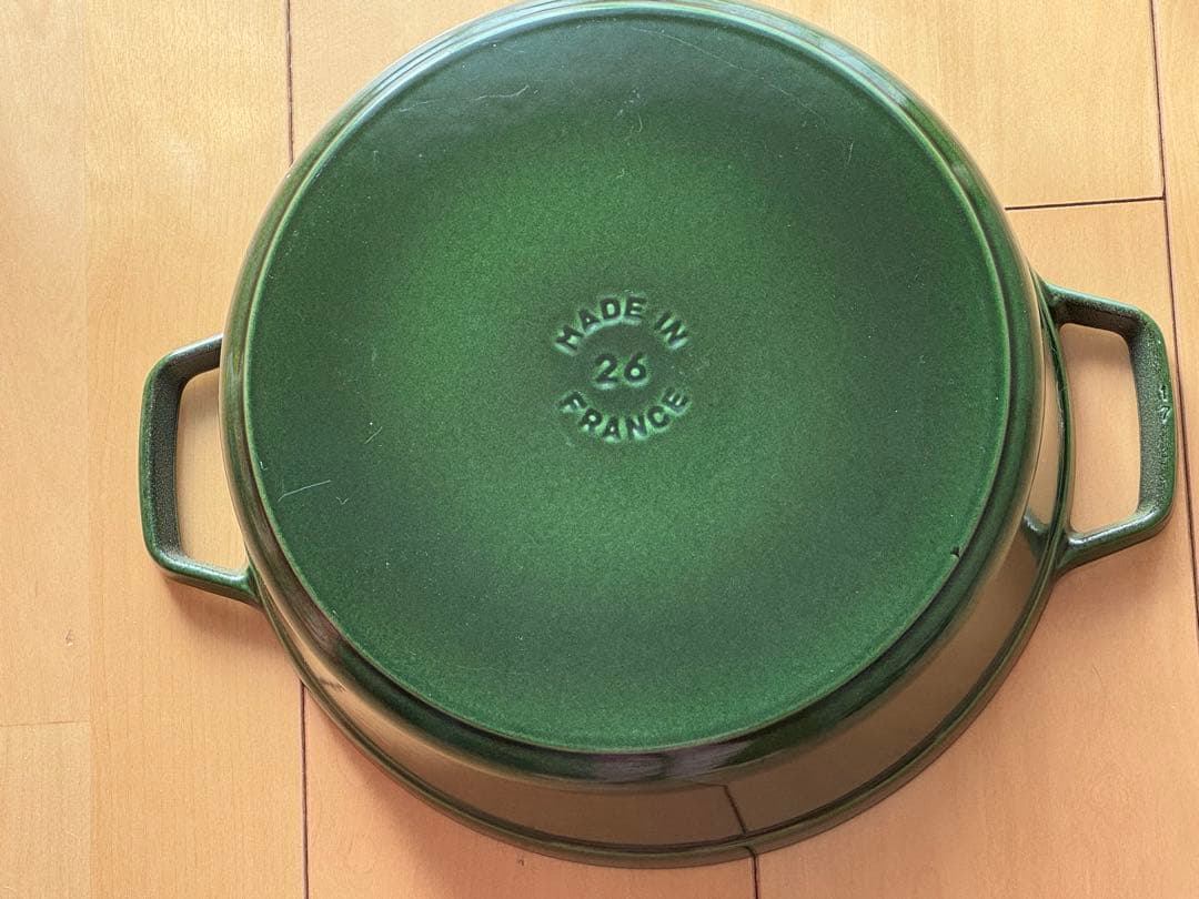 STAUB ラ・ココット 26cm グリーン
