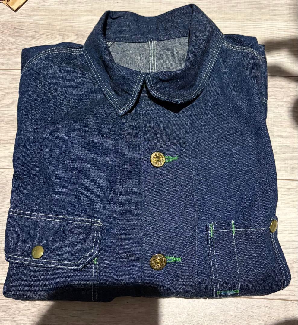 TCB Jeans cat head カバーオール 38