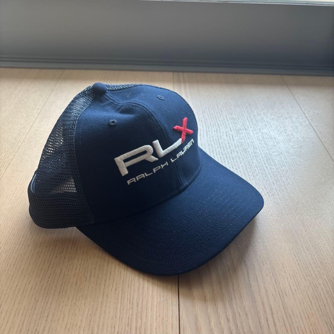 RLX Ralph Lauren ネイビーキャップ　ほぼ未使用