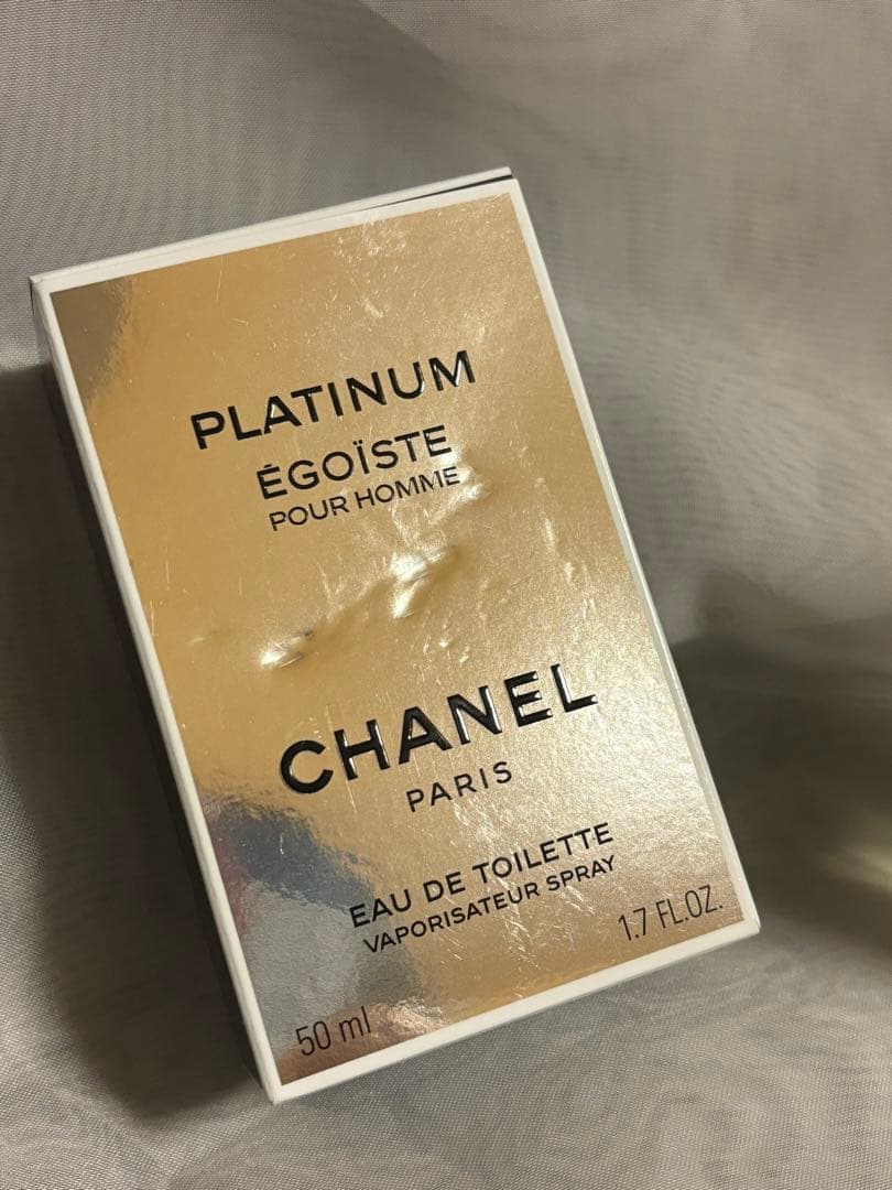 CHANEL PLATINUM ÉGOÏSTE 50ml 男性用香水