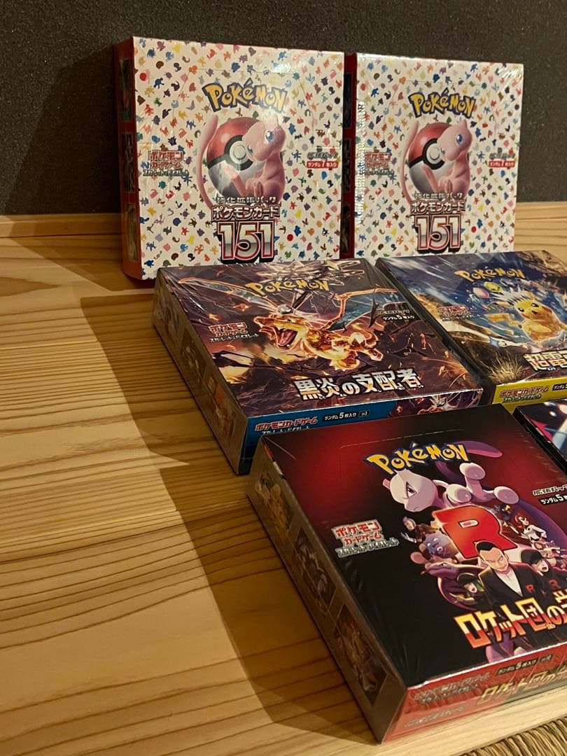 r*a様 ポケモンカード151 その他　計6BOXセット　シュリンク付き