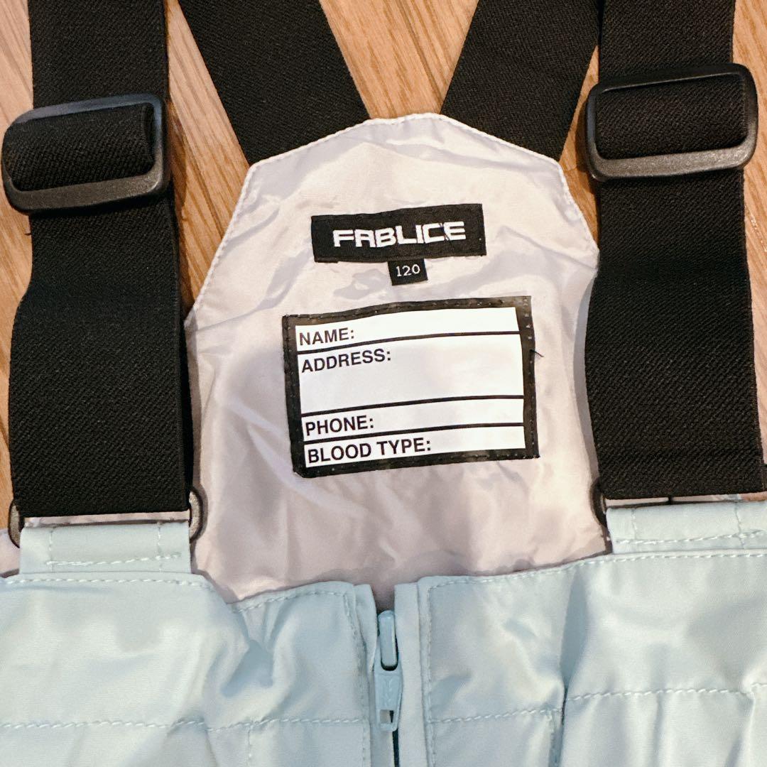 ★極美品FABLICE キッズ スキーウェア 上下セット 120 パステルカラー
