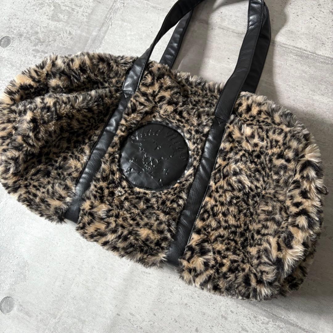 バッグ 00s GLAD NEWS leopard far bostonbag y2k
