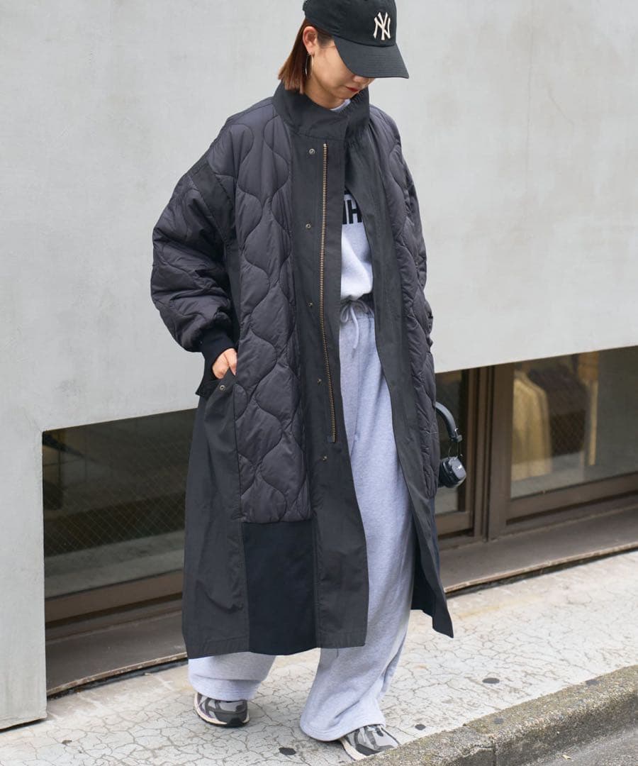 etsinta 切替マキシミリタリーコート