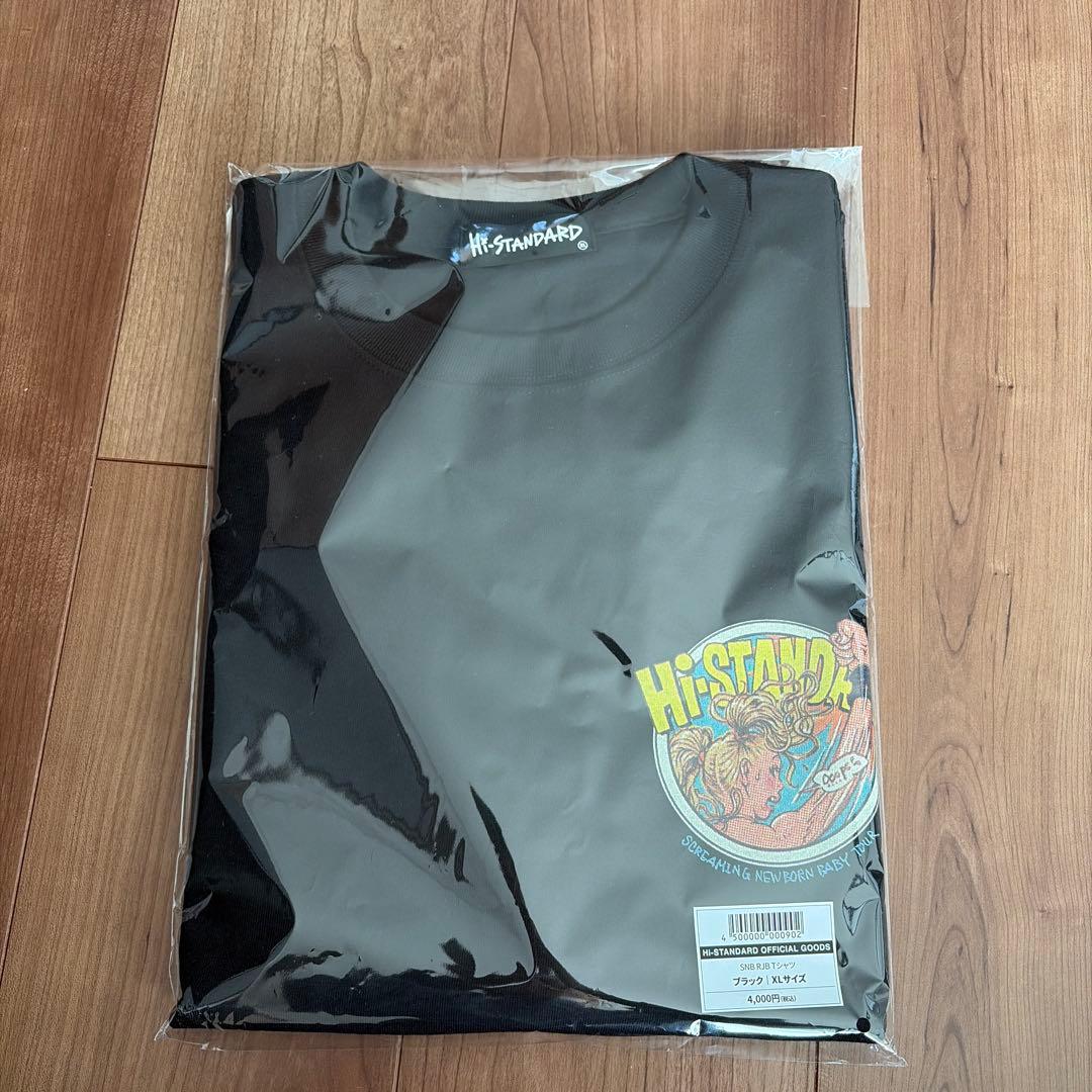 Hi-STANDARD SNB RJB T-shirt（BLACK）