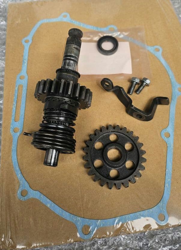 XR250 MD30 純正キックスターターセット新品純正シール付き　取説コピー