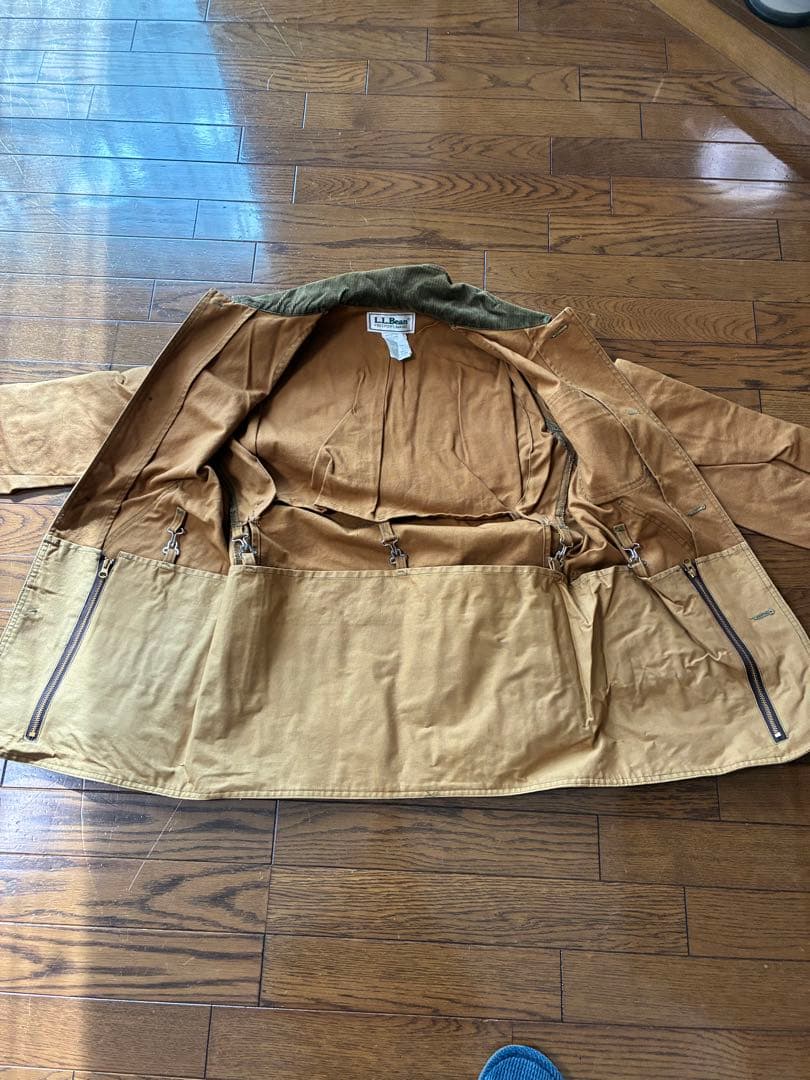 LLBEAN ハンティングジャケットmade in USA USサイズS 未着用