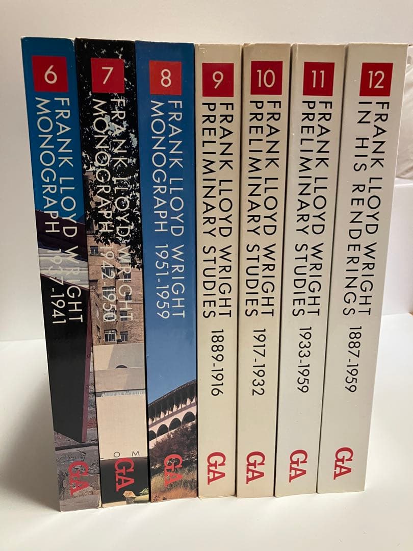 フランク・ロイド・ライト全集　全12巻セット