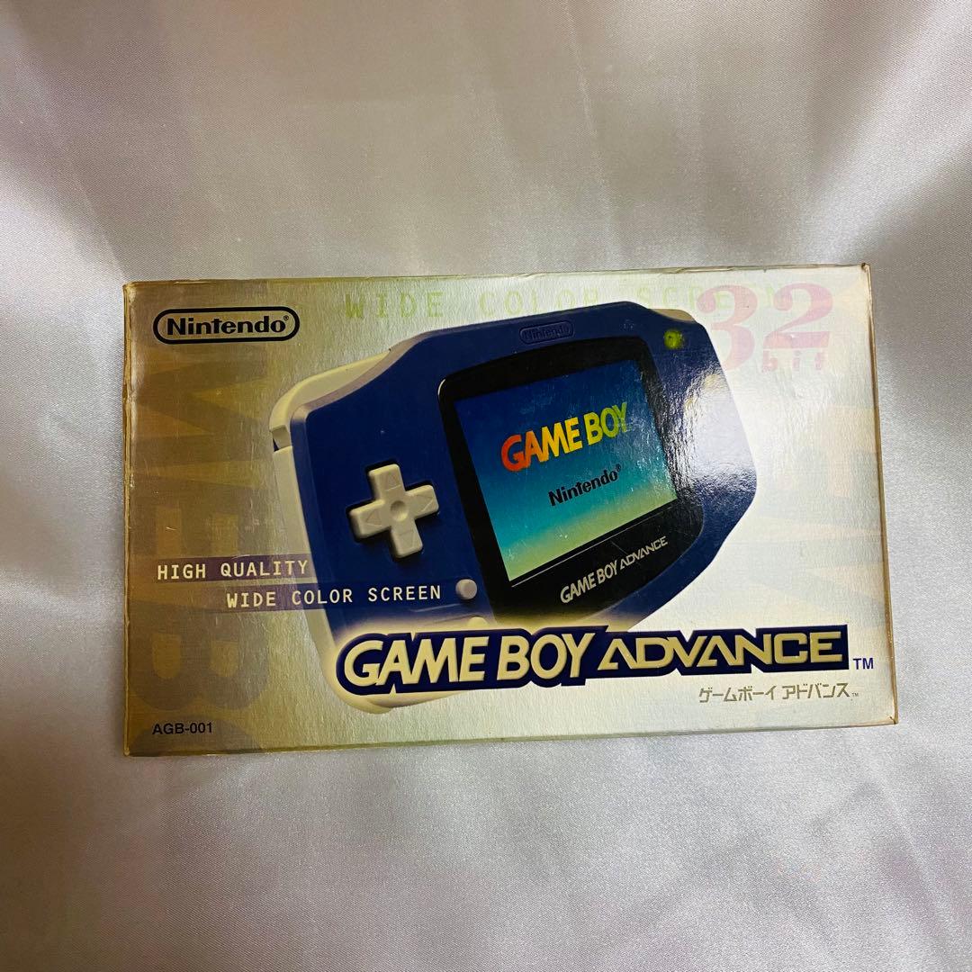 【箱付き】ゲームボーイアドバンス　バイオレット　紫　AGB-001