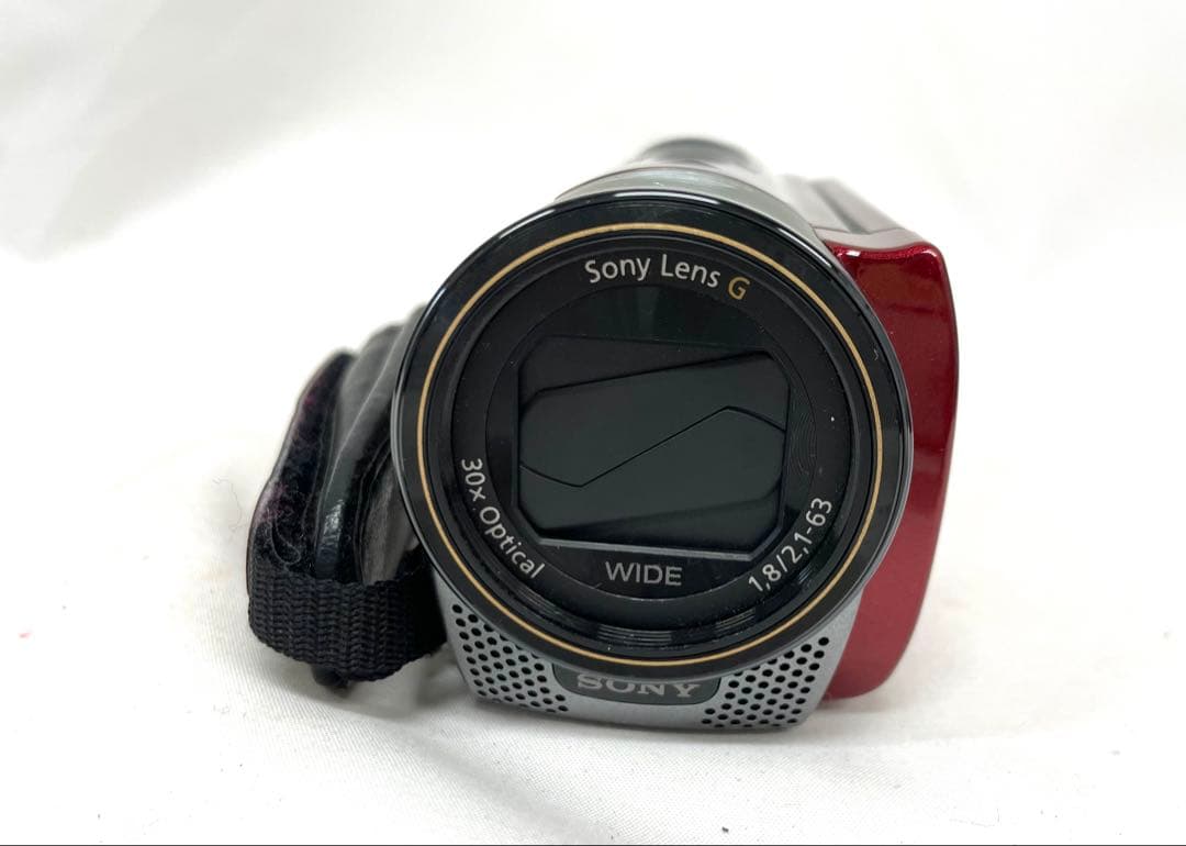 SONY ソニー HANDYCAM ハンディカム HDR-CX180 レッド