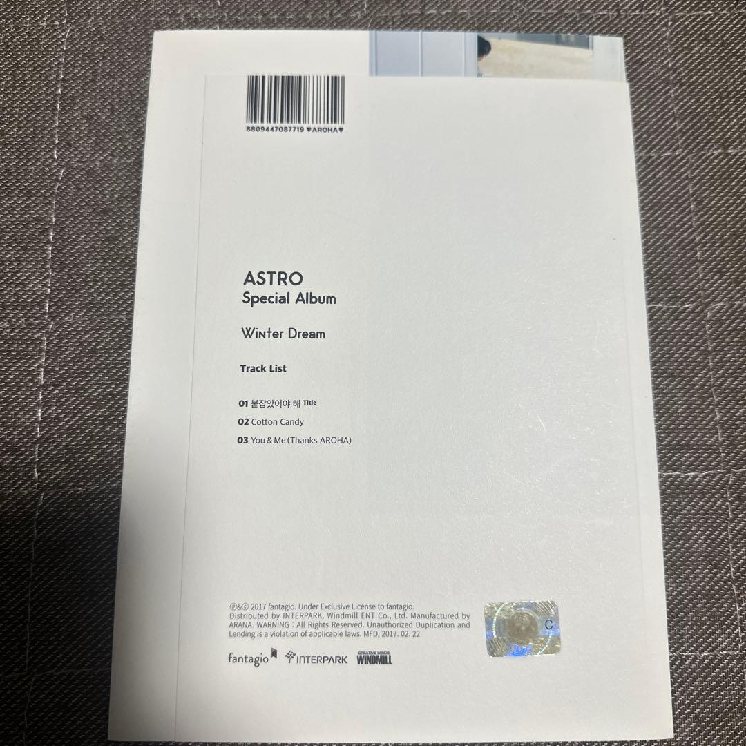 ASTRO アストロ 四季アルバム　ポストカード付き