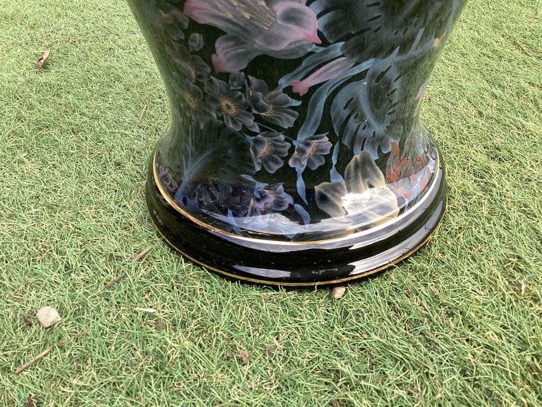 [ おの] 花瓶　フラワーベース　陶器　傘立て　イタリア製