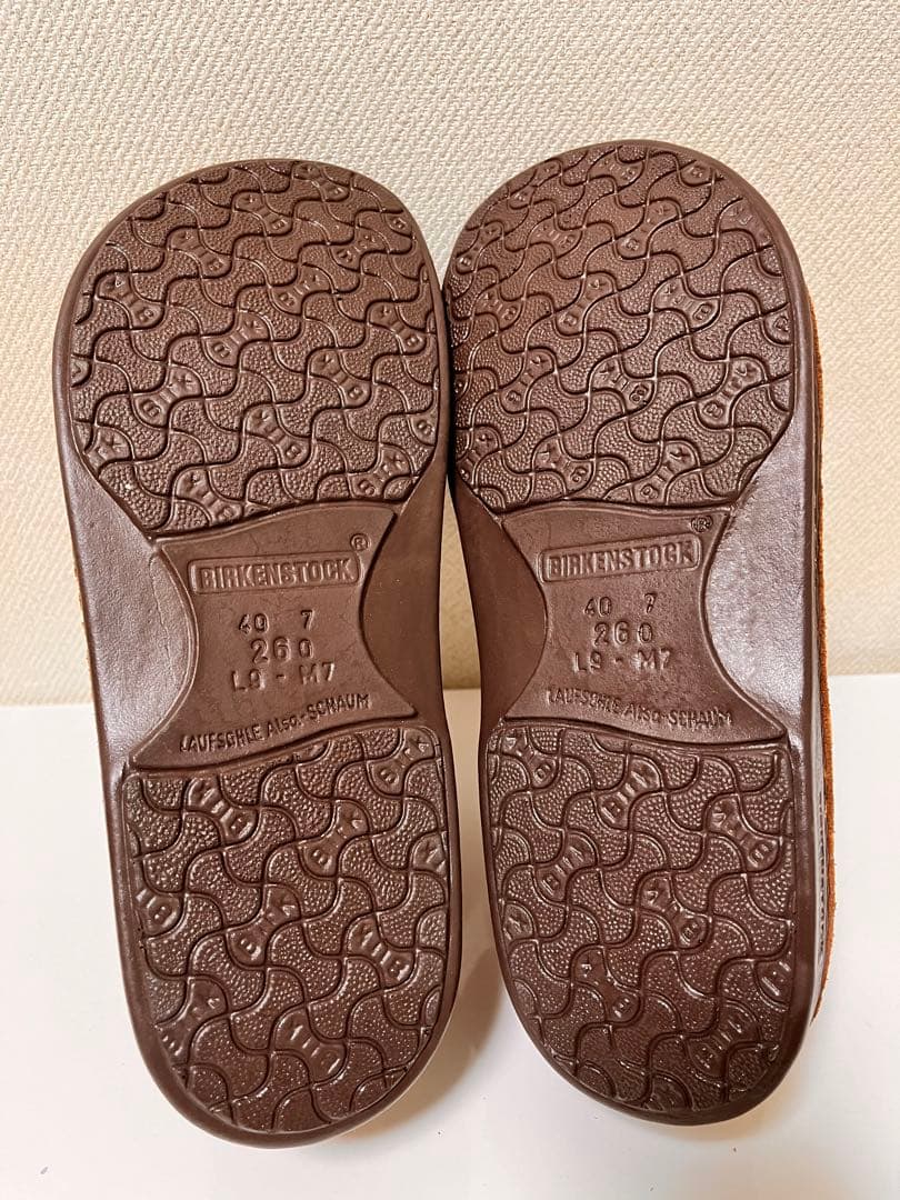 【ふくろうさま専用】【美品】ビルケンシュトック スエードシューズ26.0cm相当