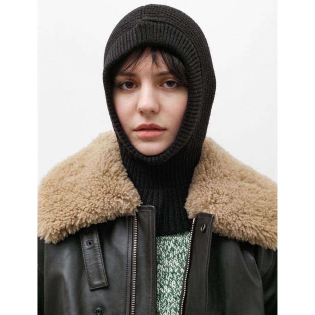 LEMAIRE 黒 バラクラバ L 美品　ルメール