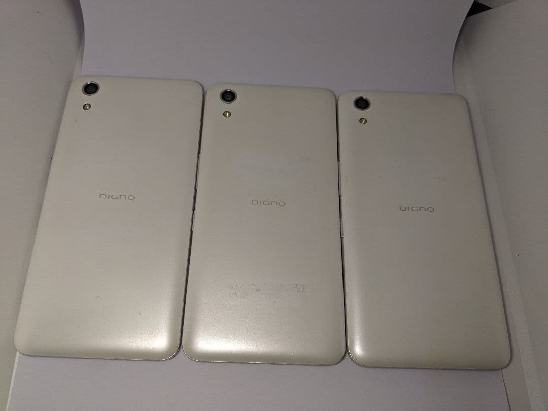 DIGNO J 704KC 32GB android8 Simフリー3台