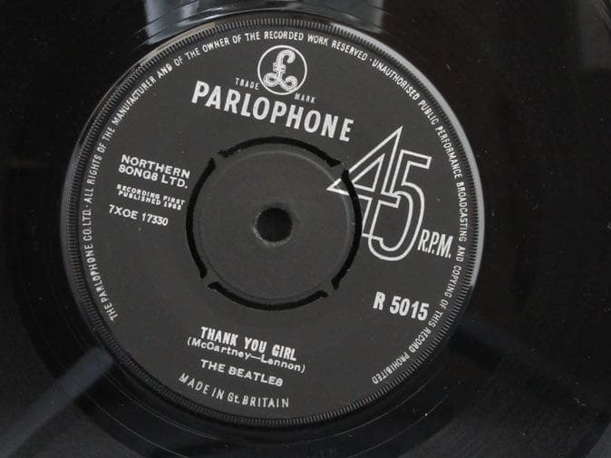 ７インチ★BEATLES★From Me To You/Thank You Gi