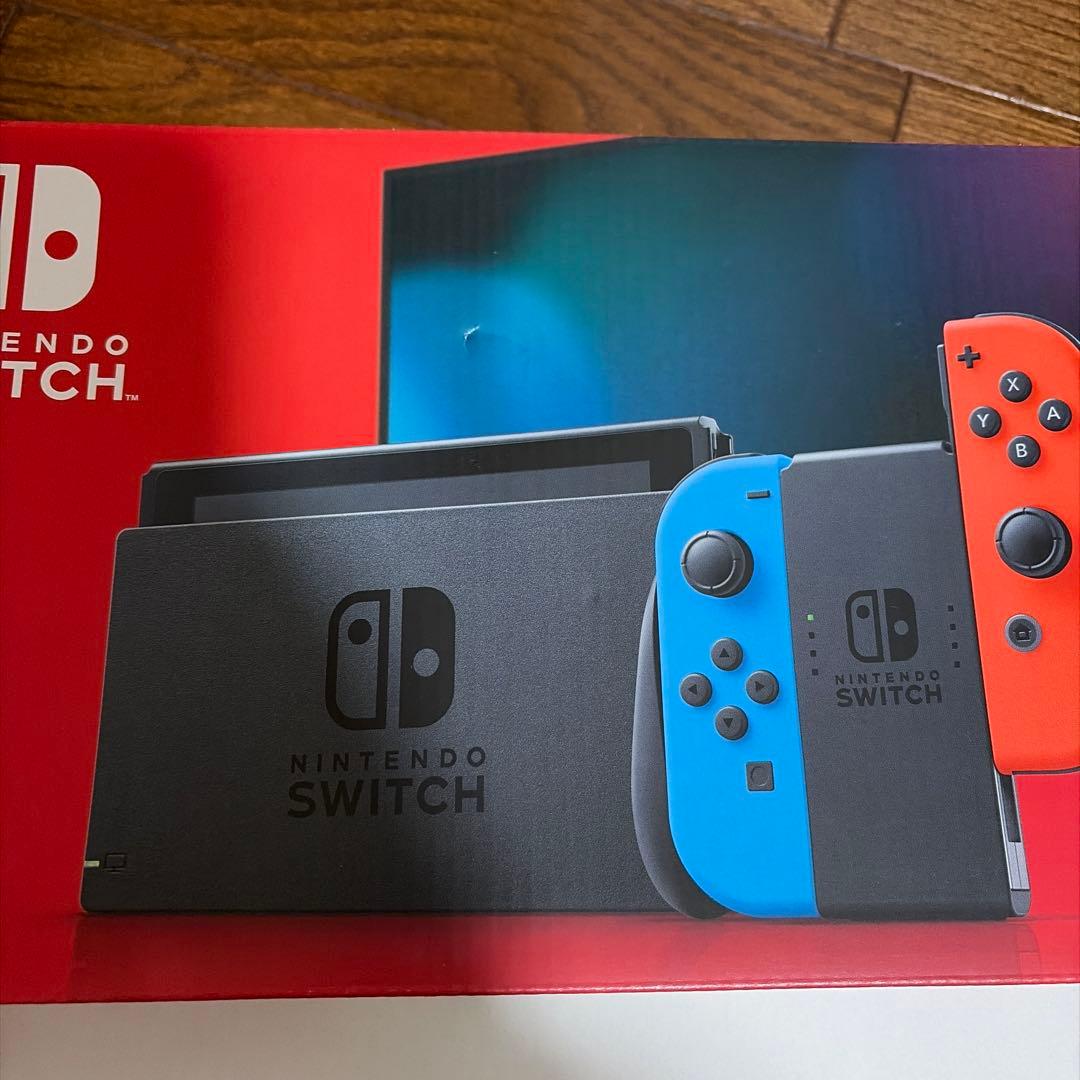 Nintendo Switch 本体 青/赤 Joy-Con 新品　ニンテンドー