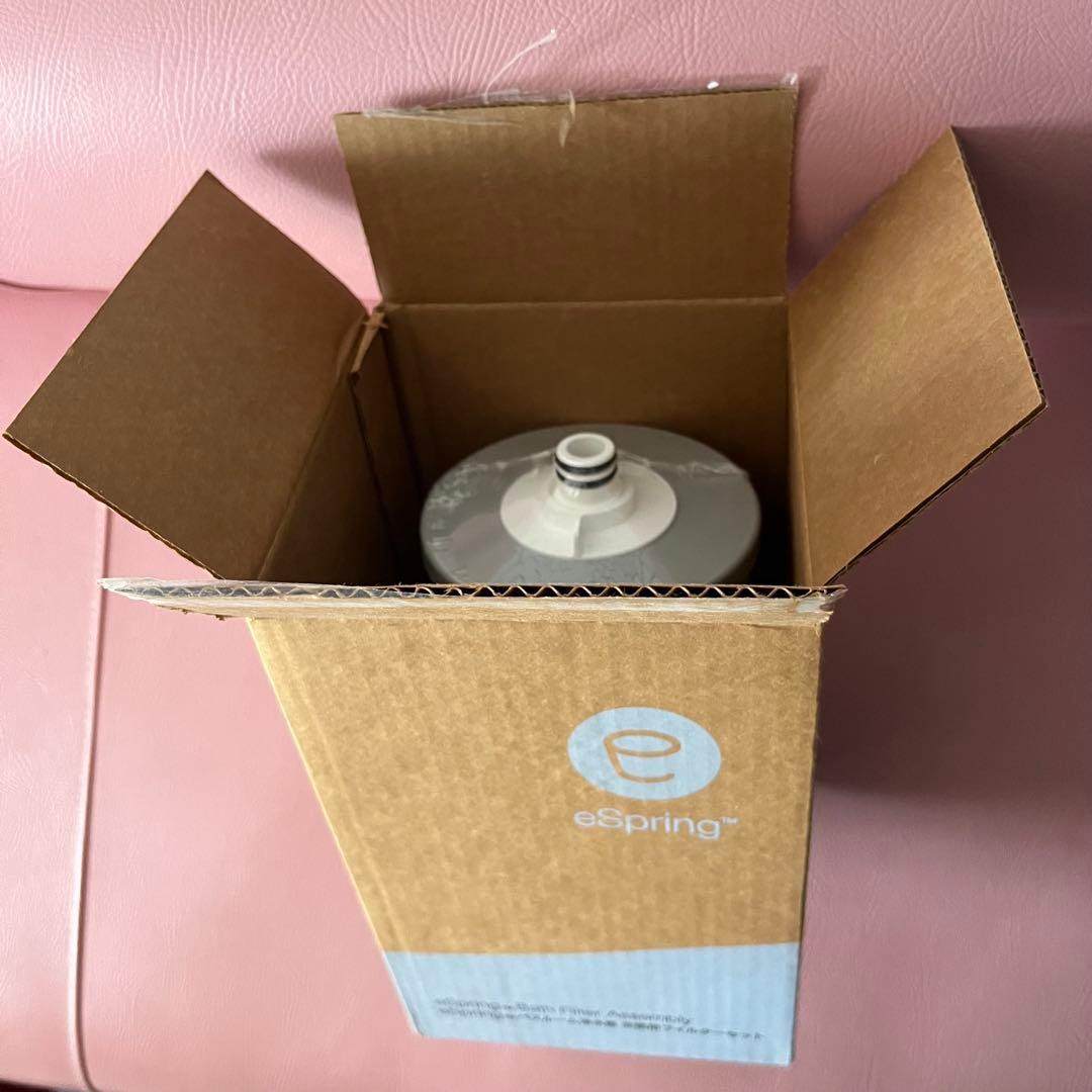 確認の為開封　eSpring バスフィルター➕交換用プレフィルターの2個セット