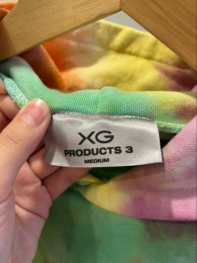【未使用】XG クロップドフーディ