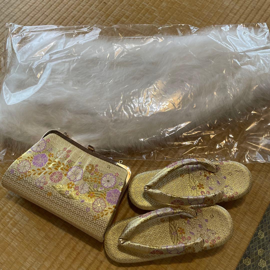 成人式　振袖 フルセット（9点）花柄 赤色　美品