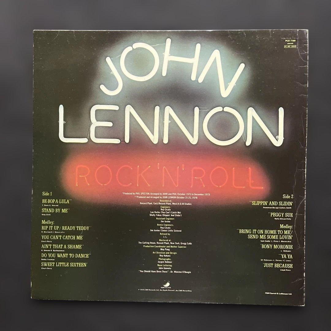 JOHN LENNON『ROCK 'N' ROLL』UK ORIGINAL LP