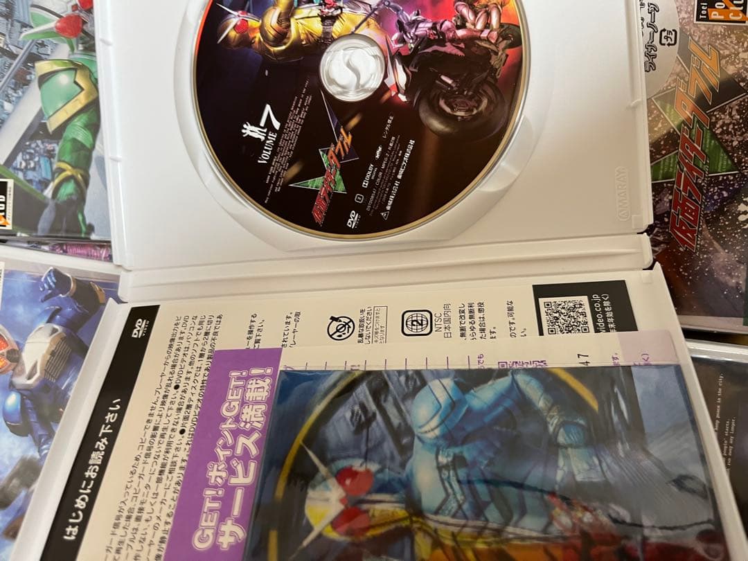 仮面ライダーダブル w 全12巻 セット　未開封dvd含む　収納BOX付