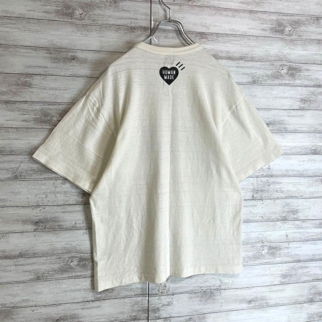 【即完売モデル】ヒューマンメイド⭐︎センター ハートロゴ Tシャツ XLサイズ