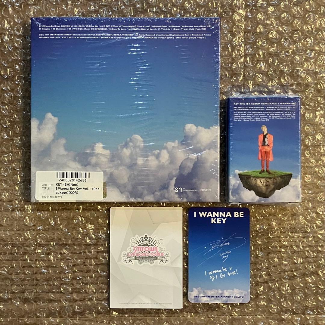 【SHINee・KEY】I WANNA BE(Repackage) +オマケ