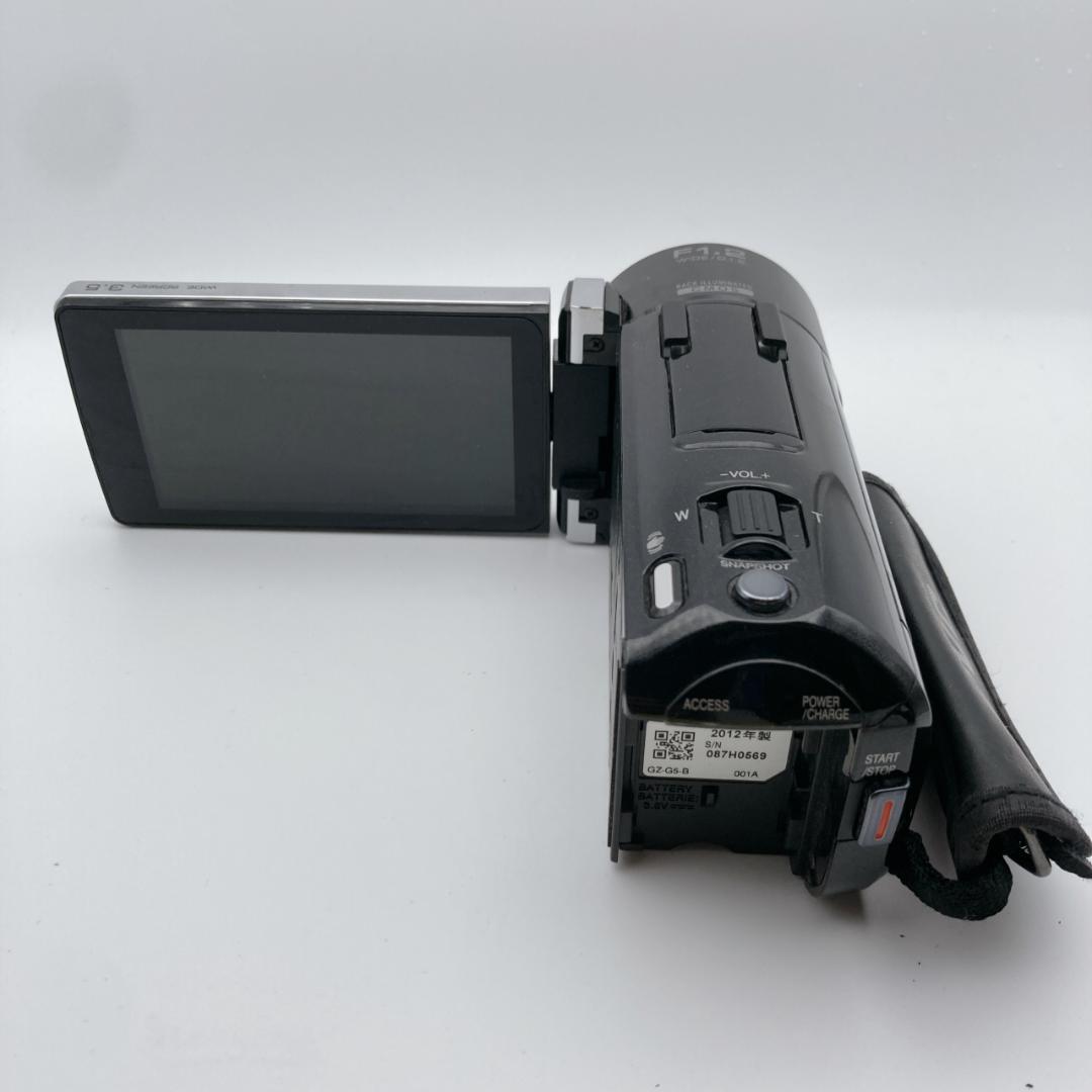 実写有【未使用級】JVC Everio GZ-G5-B デジタルビデオカメラ 黒