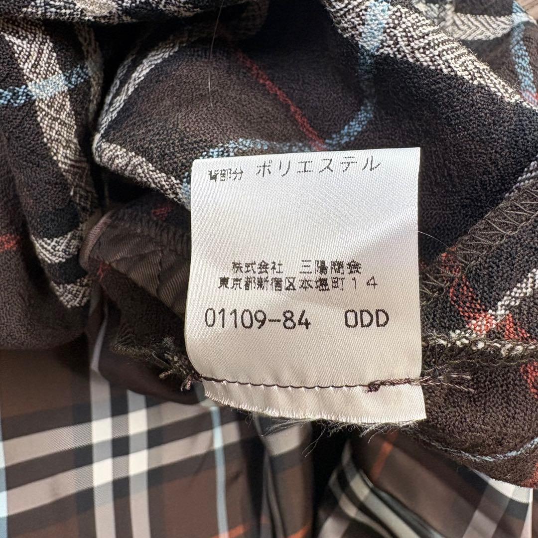 新品タグ付き♡カシミヤ バーバリー ステンカラーコート ベルト ライナー 茶色
