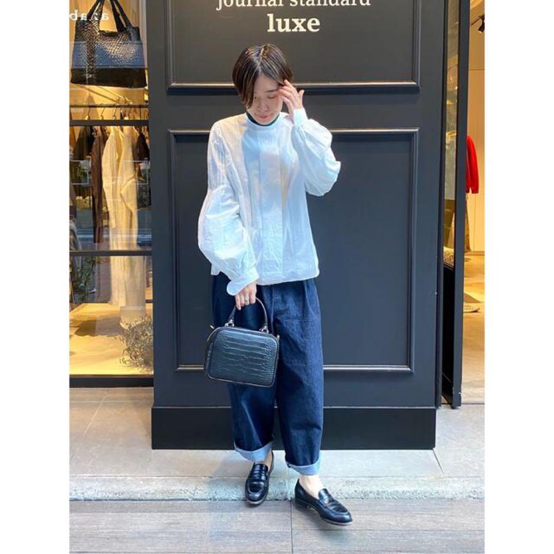 JOURNAL STANDARD LUXE 9OZワークデニム タングパンツ