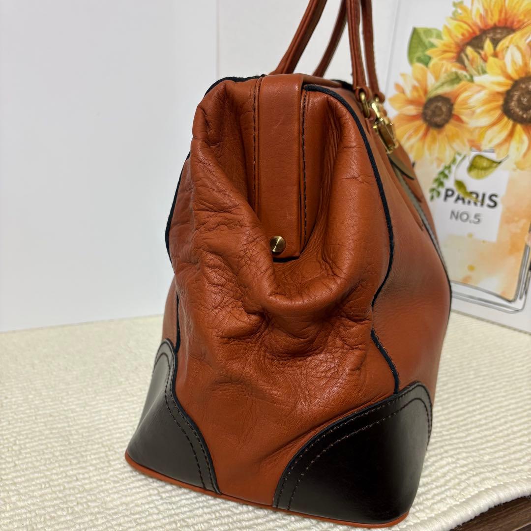 ポーター バロン 本革 ドクターバッグ ボストンバッグ カギ、ショップカード付