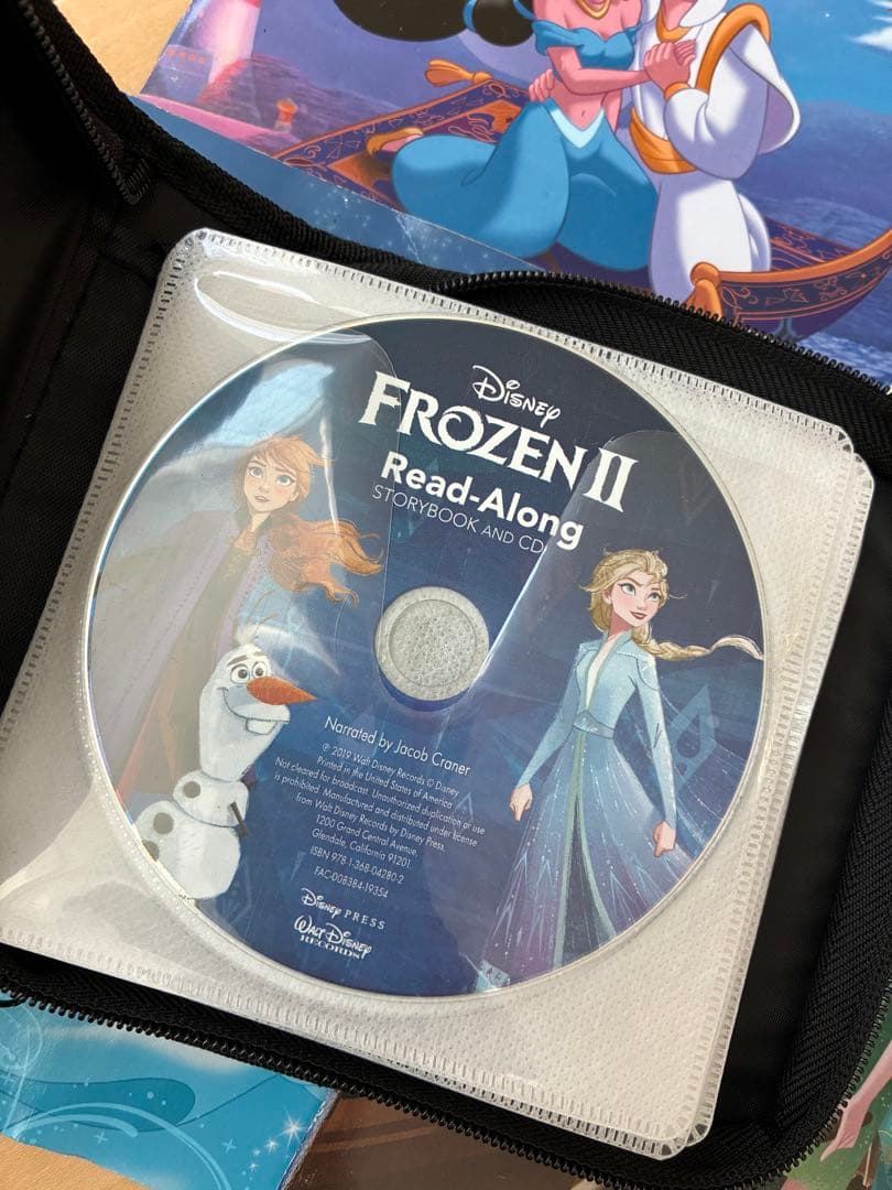★3冊のみ★Disney Read-Along 本&CD 3セット