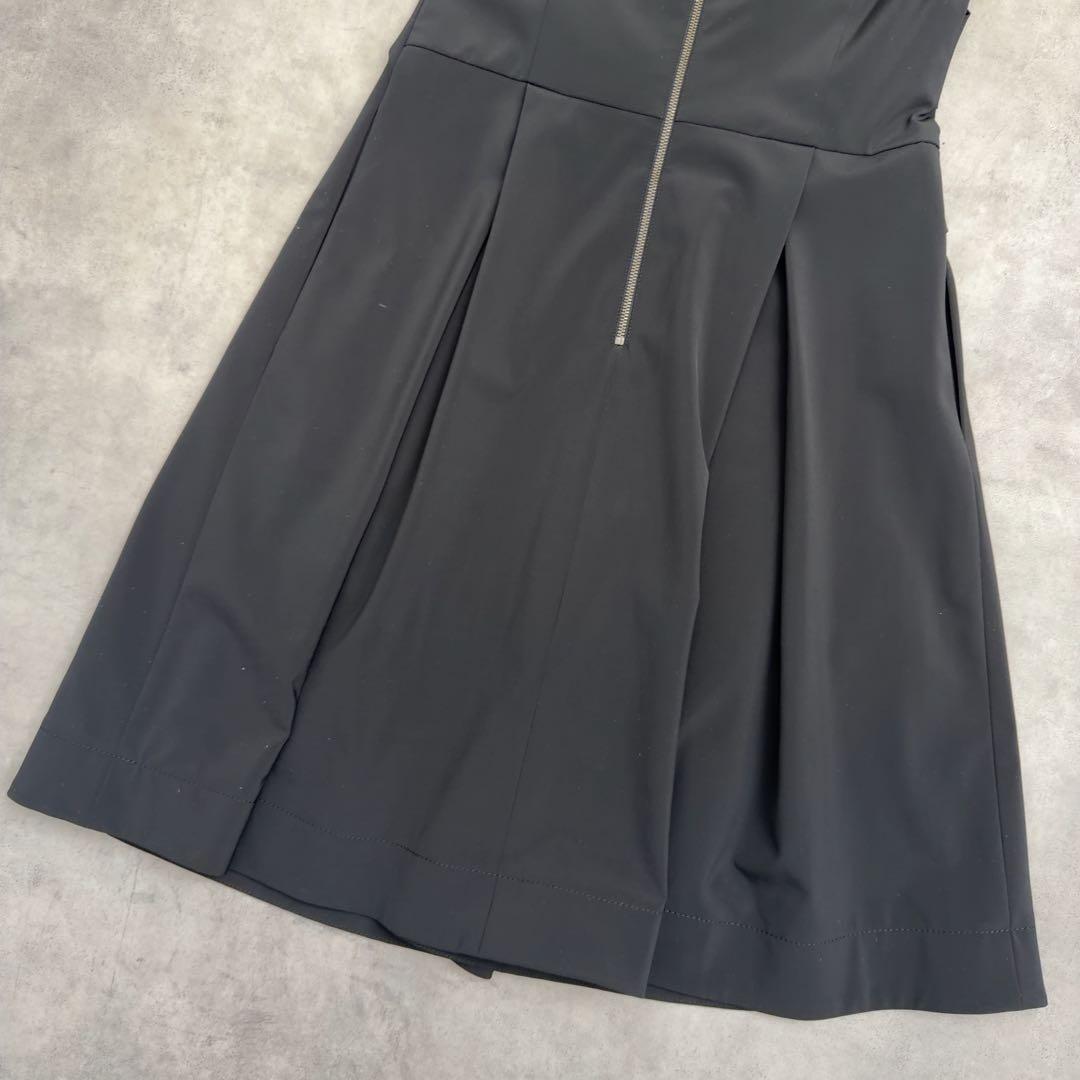 【FOXEY NEW YORK】ノースリーブフレアワンピース 黒 38 日本製