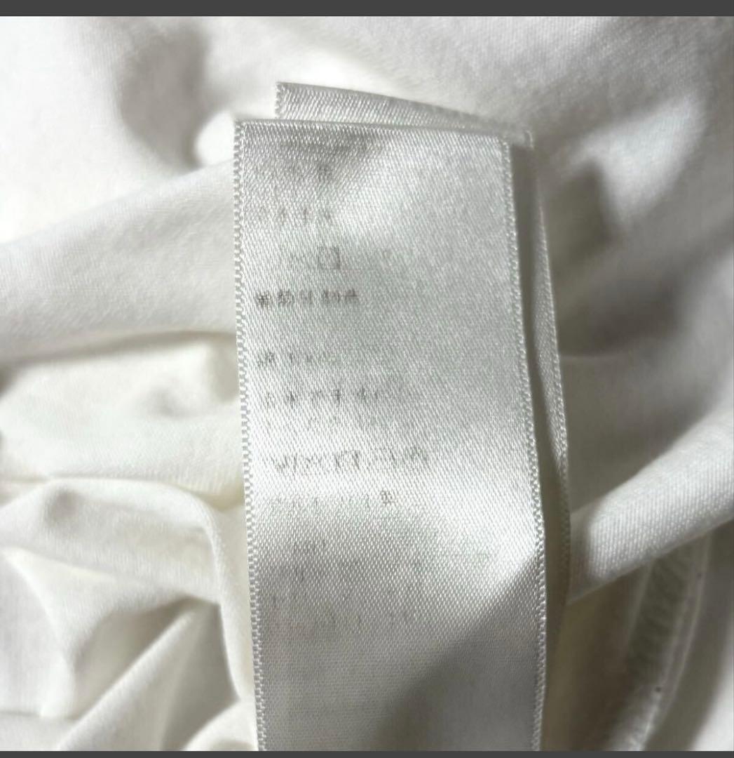 CELINE セリーヌ ロゴプリント 半袖Tシャツ M ホワイト レディース