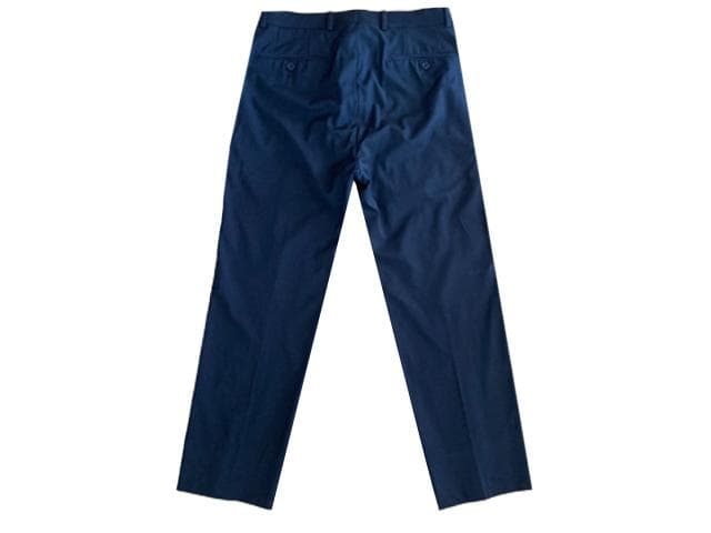 【美品】  カルバンクライン 黒 スーツ上下 高濃度ウール