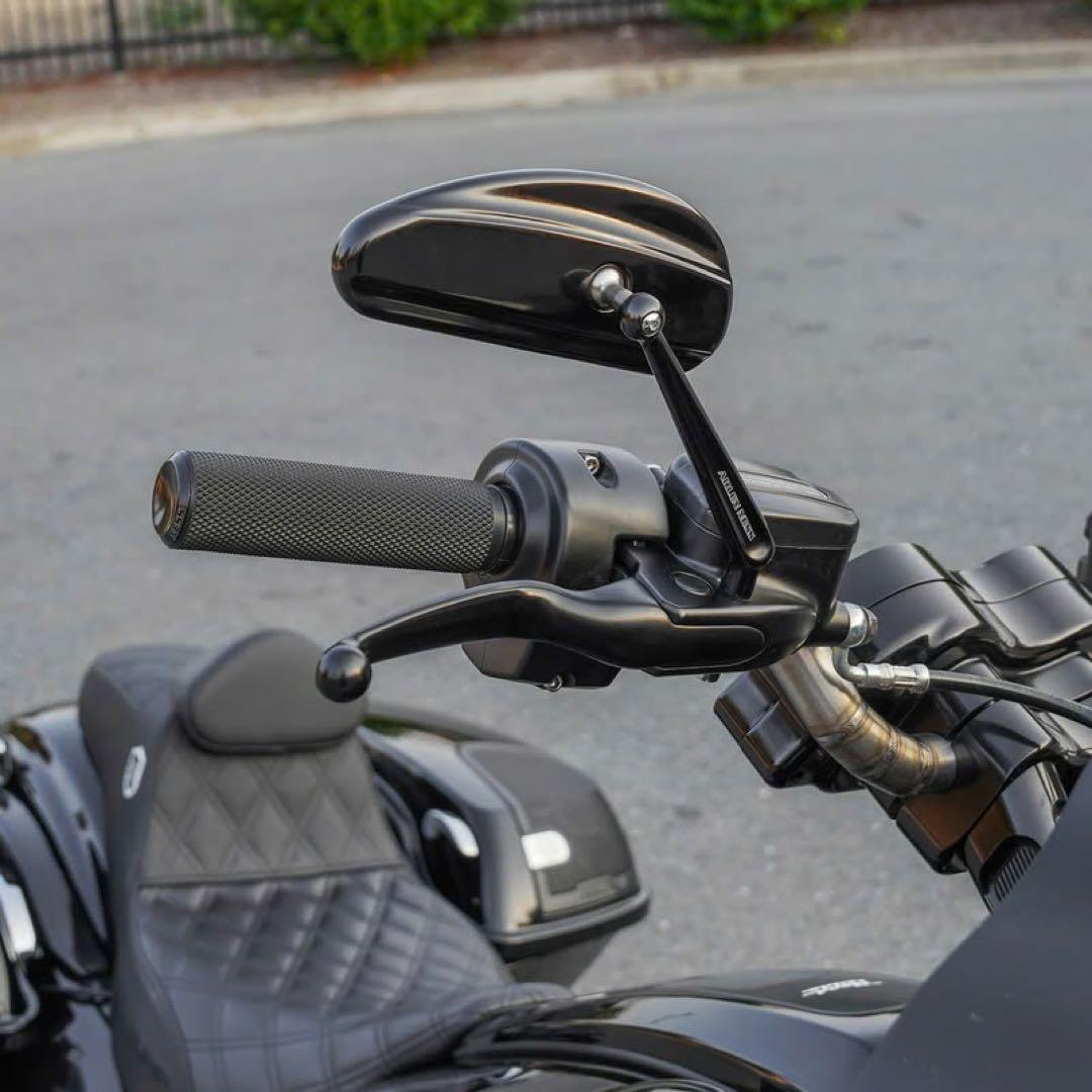 バイクミラーセット Arlen Ness アレンネス Downdraft