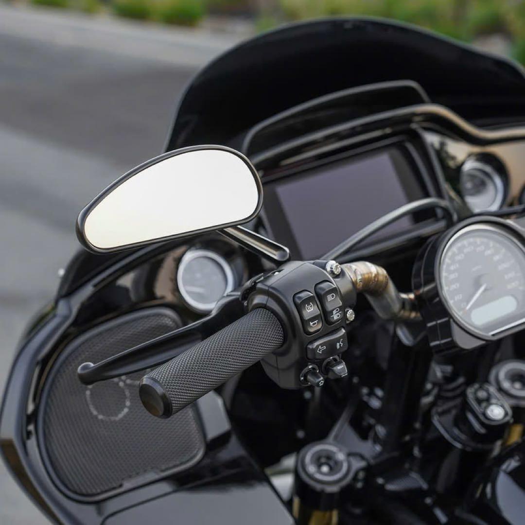 バイクミラーセット Arlen Ness アレンネス Downdraft