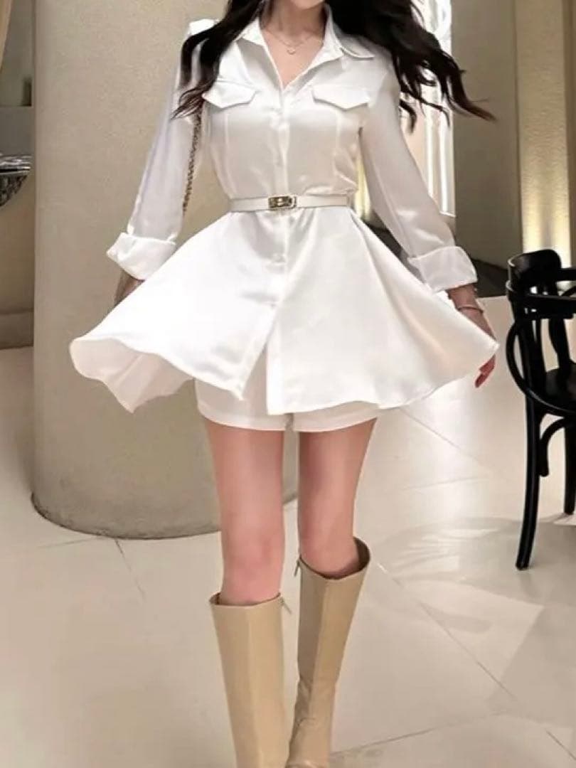 QUNG ラパンストレートロングブーツ 値下げ交渉可能です