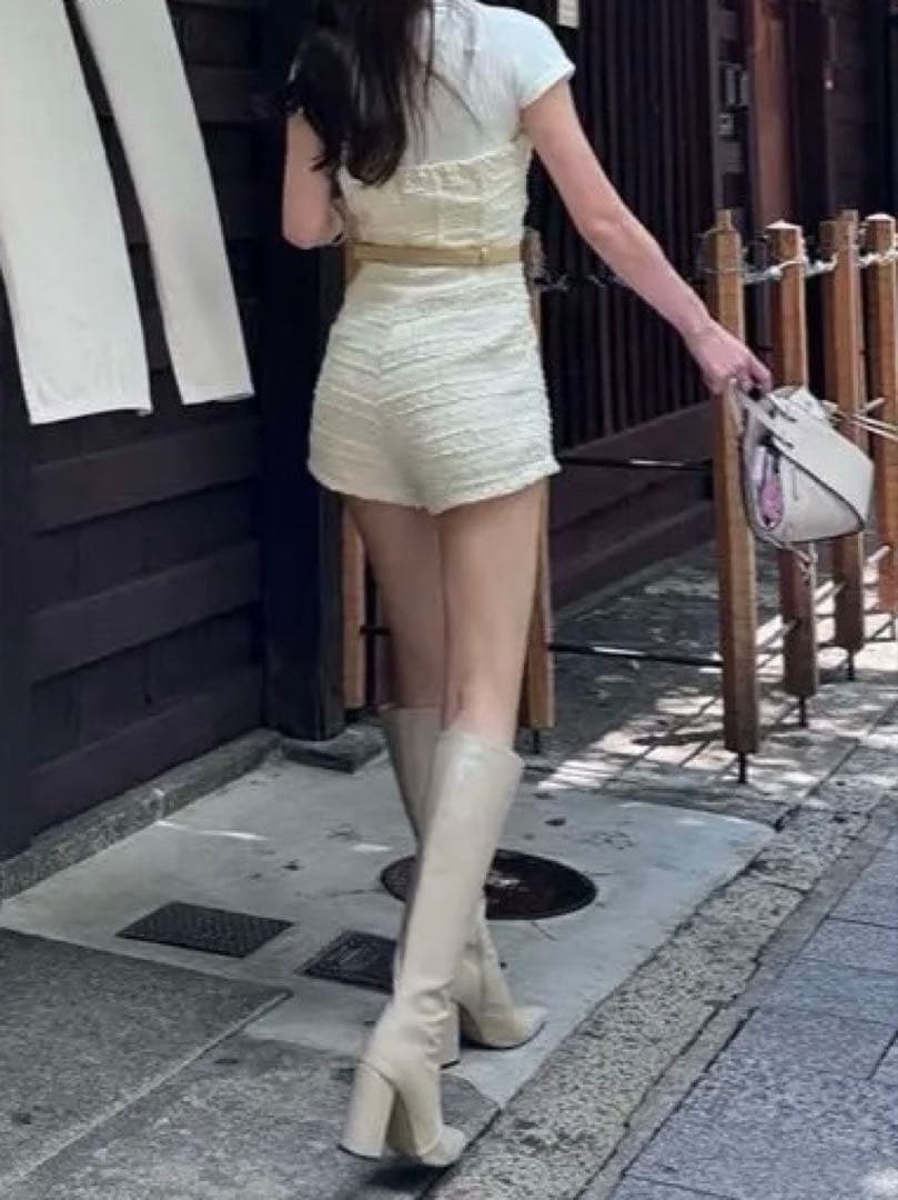 QUNG ラパンストレートロングブーツ 値下げ交渉可能です