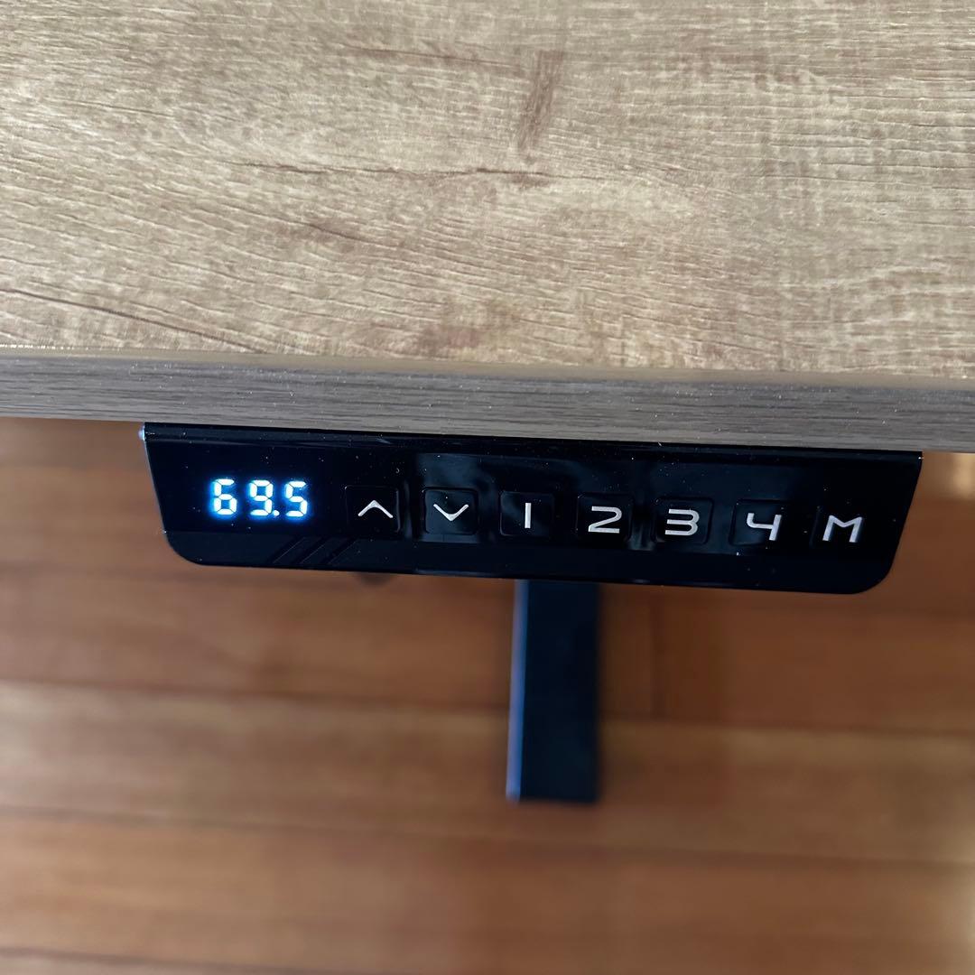 電動昇降型 パソコンデスク 120cm