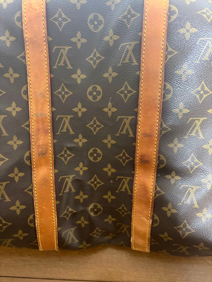 Louis Vuitton ボストンバッグ ブラウン　鍵なし