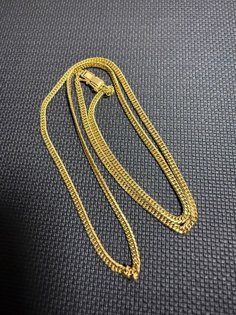 【K18】8面トリプル 喜平ネックレス 50cm 10g