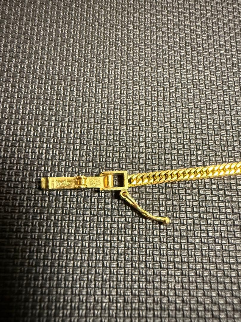 【K18】8面トリプル 喜平ネックレス 50cm 10g