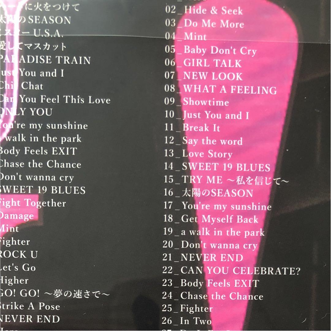 安室奈美恵 FINALLY ドームツアーブルーレイ初版