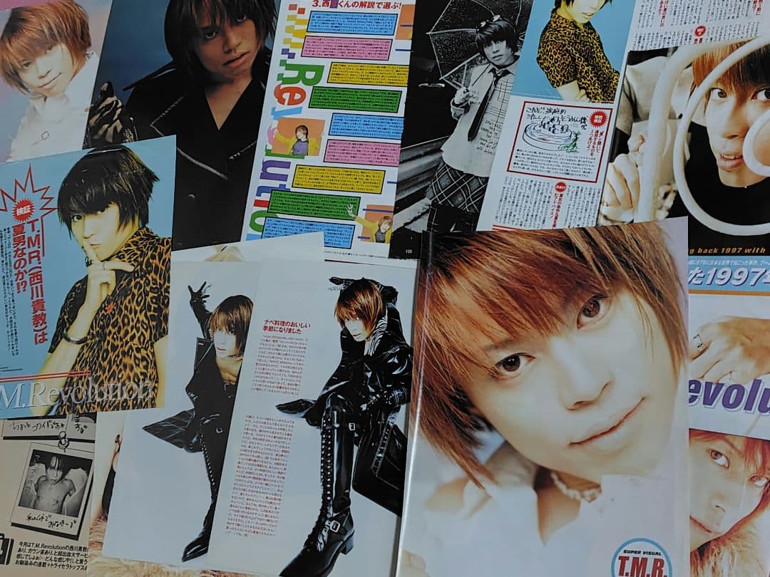 【大量セット】T.M.Revolution 西川貴教当時品 雑誌 CD DVD