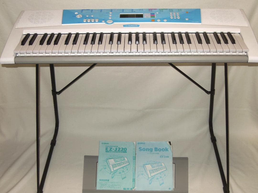 YAMAHA EZ-J220 電子キーボード & スタンド L-2C